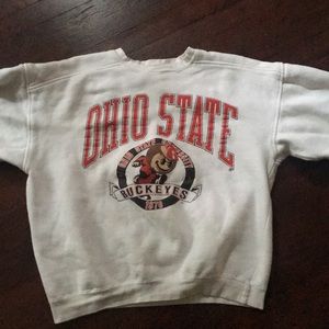 Vintage Ohio State Crew Neck Sweatshirt